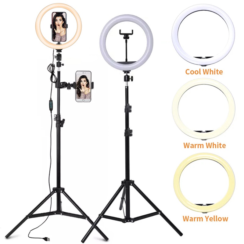 Photography Lighting With Umbrella - Luce ad anello LED per selfie