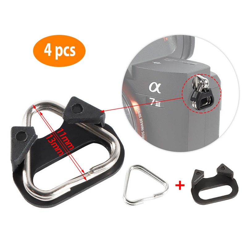 Macro Photography Lighting Kit - 4 pezzi gancio per cintura tracolla