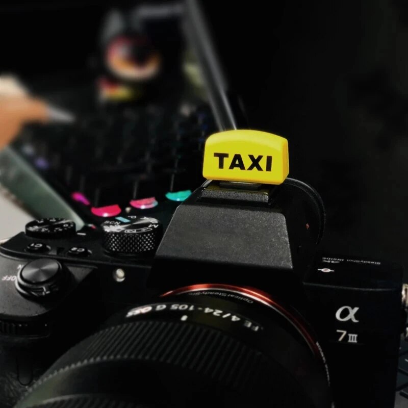 Macro Photography Lighting Kit - TAXI Camera Hot Shoe Cover Custodia