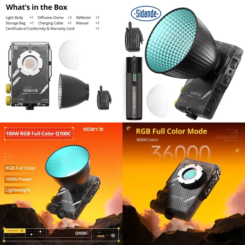 Photography And Lighting - Luce di riempimento professionale portatile per