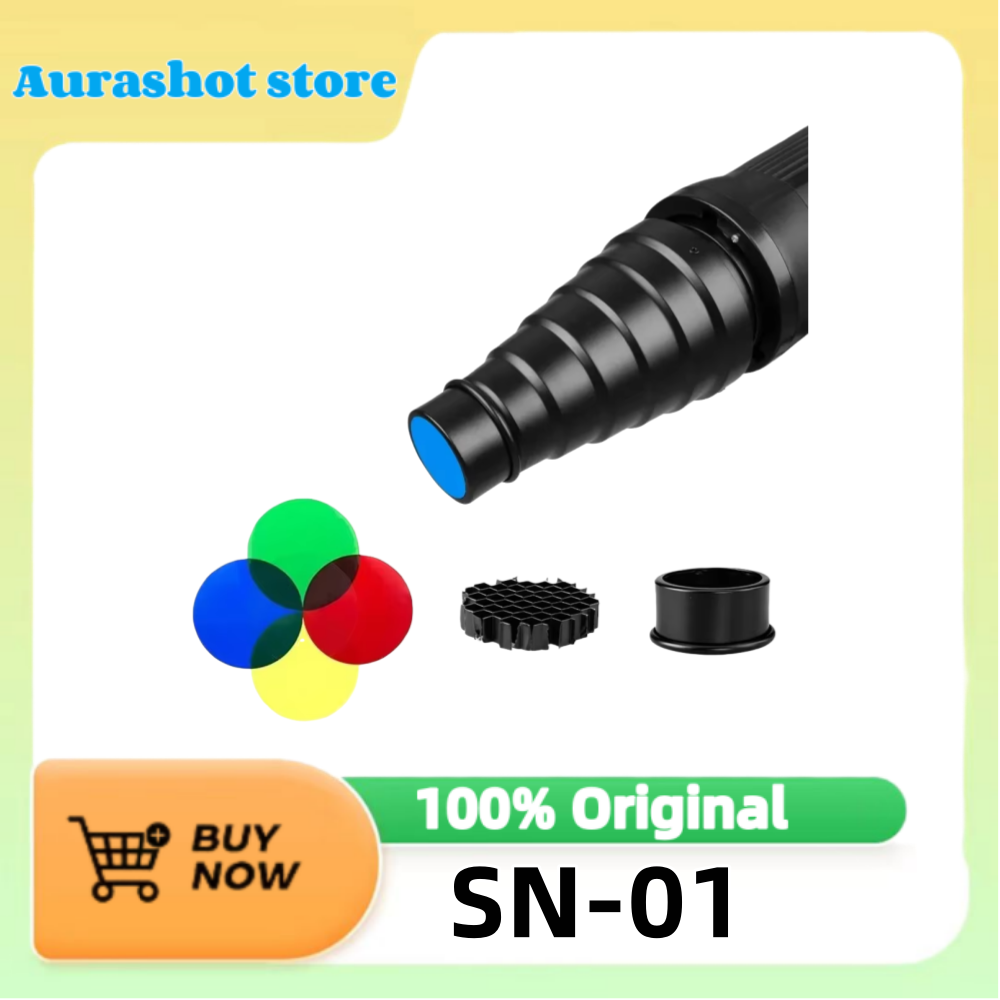 Photography Lighting Types - SN-01 Originale, Snoot Grande con Attacco