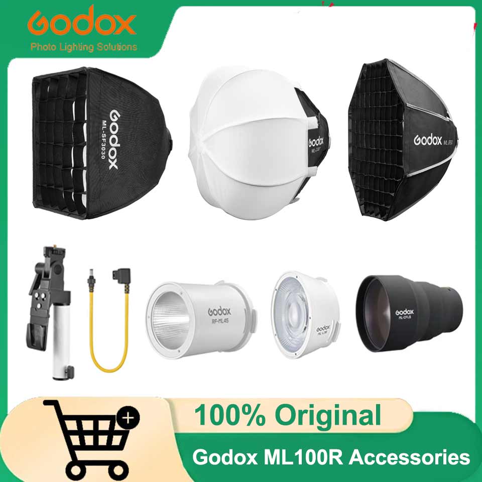Fresnel Lens Attachment - Accessori Godox ML100R: Riflettore RF-ML45, ML-L36,