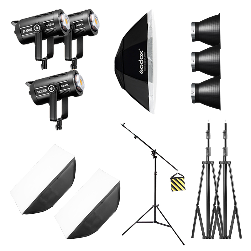 Photography Using Lighting - MSGODOX SL150W Kit di illuminazione professionale