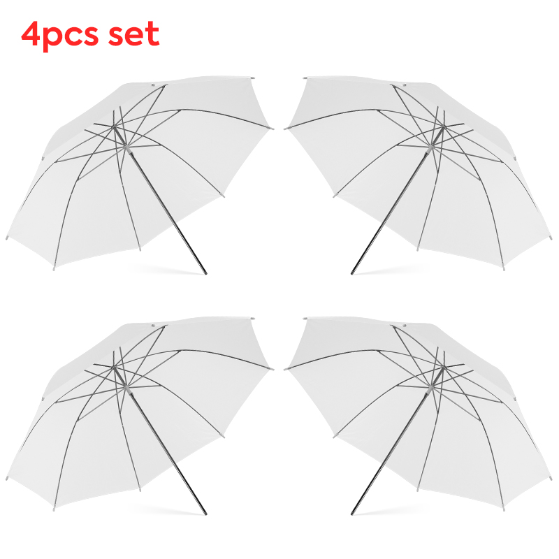 Photography Lighting With Umbrella - Ombrello diffusore di luce bianco trasparente