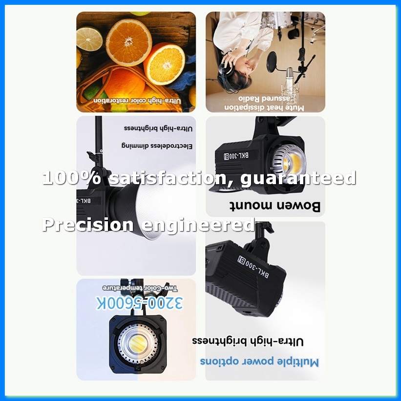 Photography And Lighting - Luce Video Bi-LED da 300W, Illuminazione