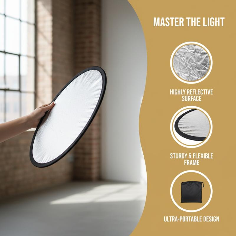 Photography Using Lighting - Riflettore Fotografico Rotondo 5 in 1,