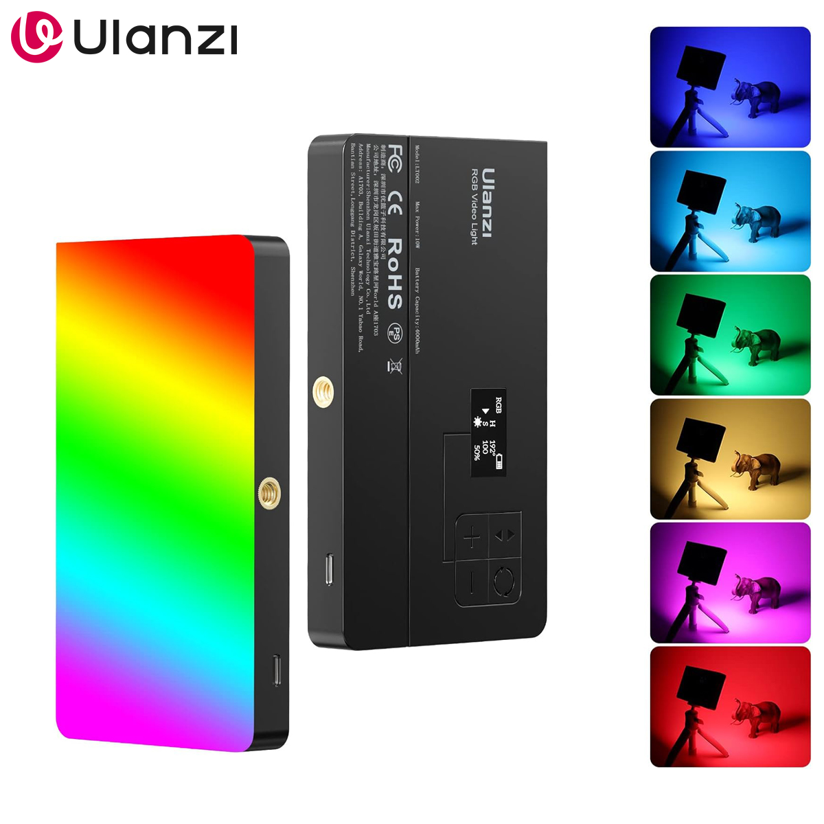Luce video RGB ULANZI LT002, p - Photography Lighting With Umbrella recensione e prezzo