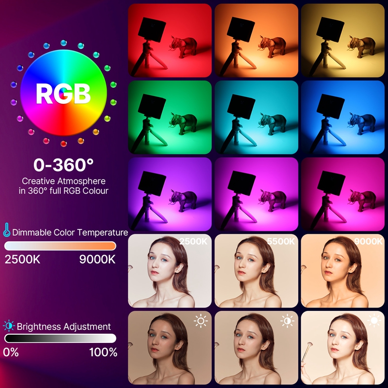 Luce video RGB ULANZI LT002, p - Photography Lighting With Umbrella recensione e prezzo