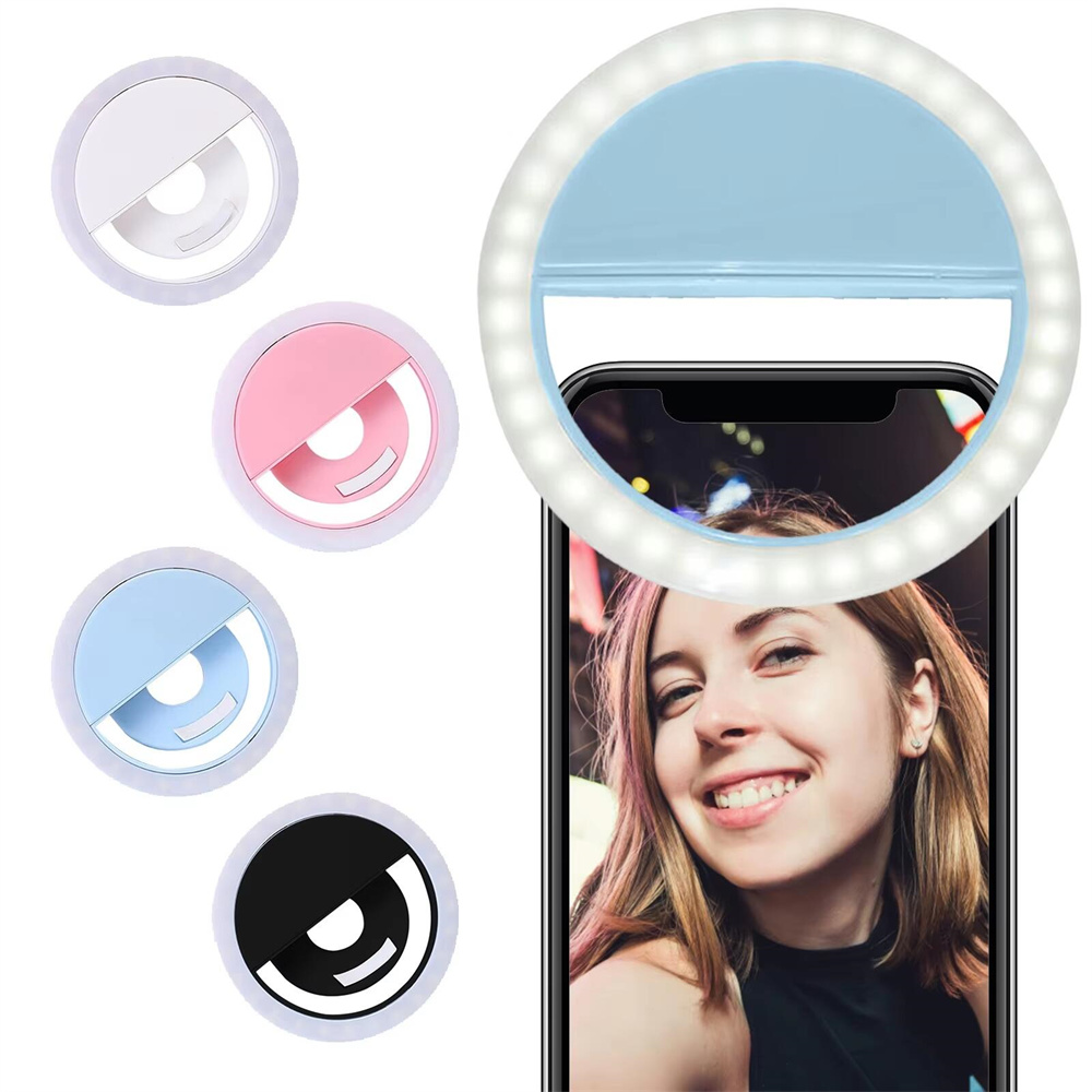 Luce LED per selfie con ricari - Photography Lighting Ring recensione e prezzo