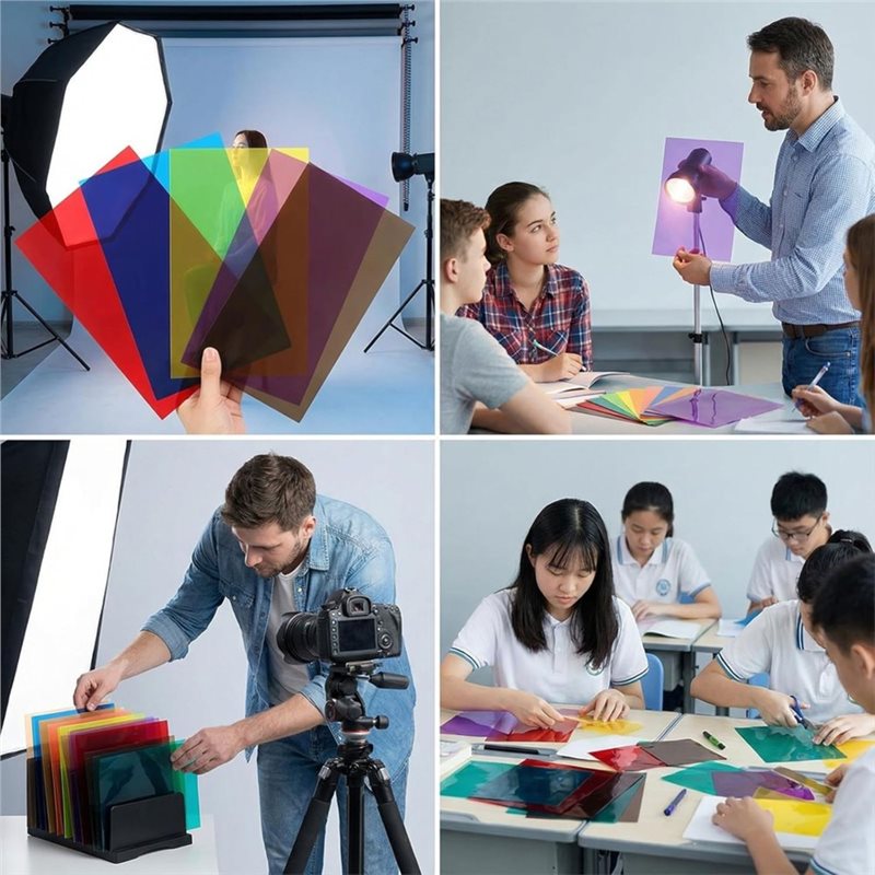 Fogli in PVC ABDJ-A4 in 9 colo - Photography Using Lighting recensione e prezzo