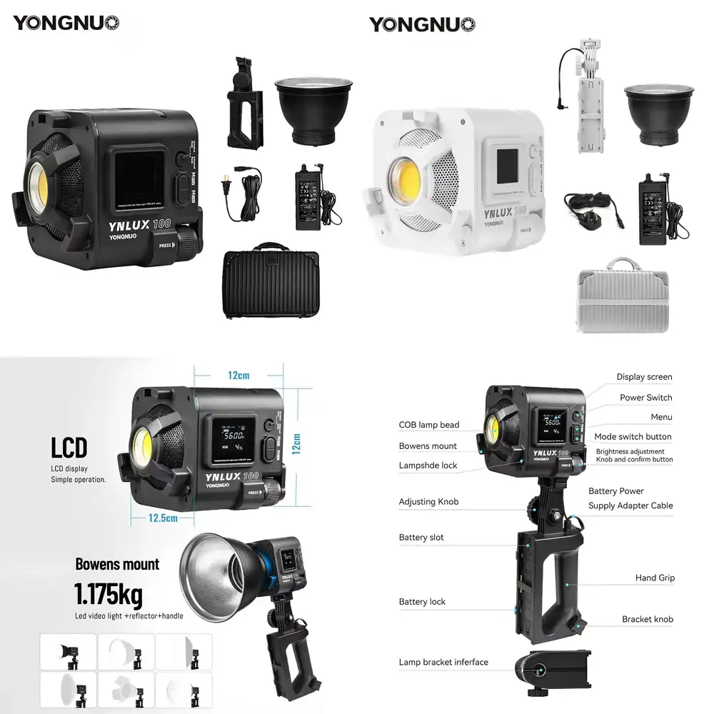 YONGNUO YNLUX100 100W 3200K-56 - Photography And Lighting recensione e prezzo