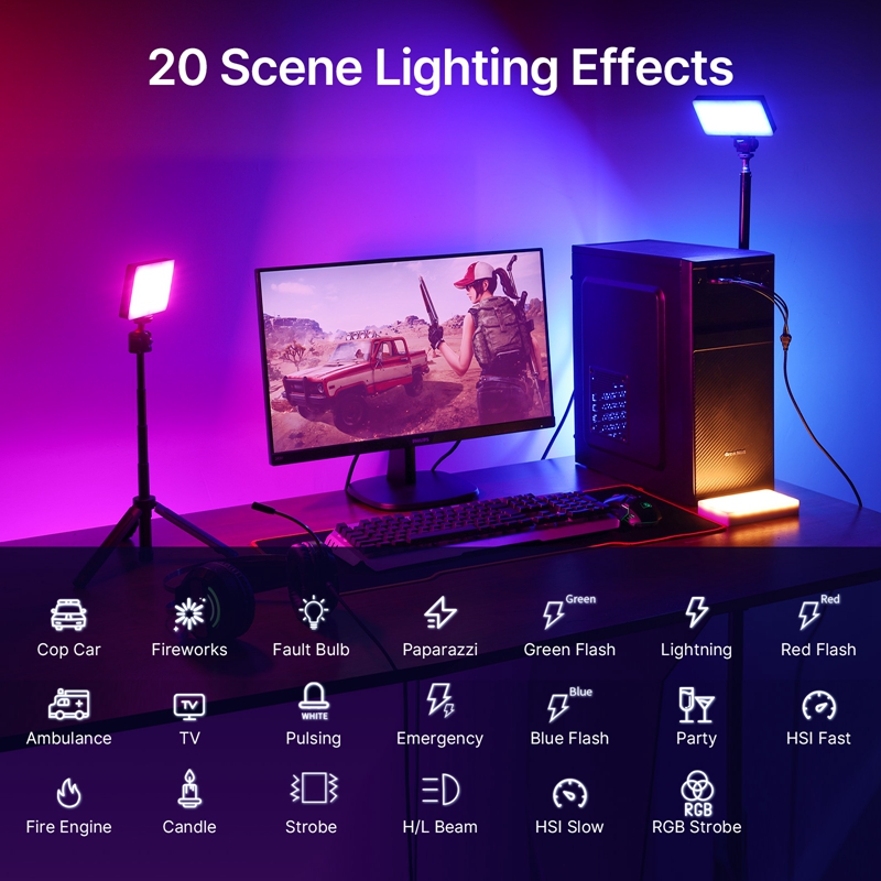 Ulanzi LT002 Luce video LED ta - Photography Lighting With Umbrella recensione e prezzo