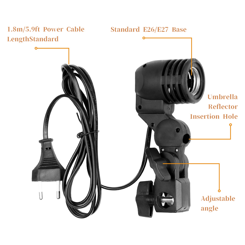 Cavo da 1,8 m Supporto per lam - Photography Lighting With Umbrella recensione e prezzo