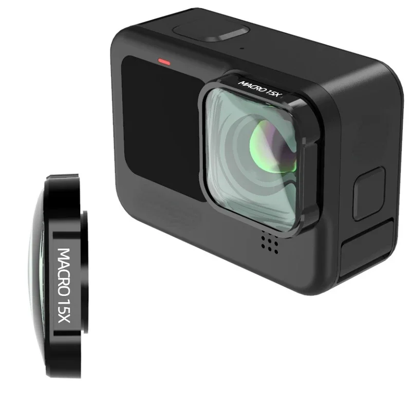 Filtro obiettivo Macro 15X HD  - Gopro Action Camera Hero 13 Black recensione e prezzo