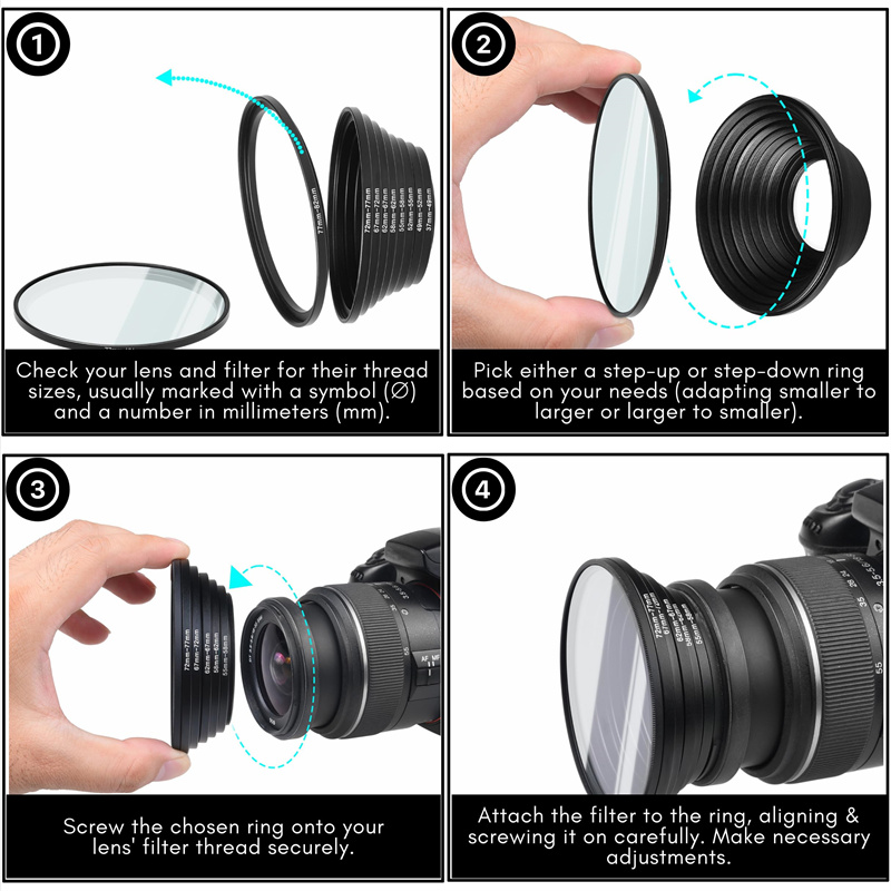 18 pz Filtro Obiettivo Della F - Macro Photography Lighting Kit recensione e prezzo