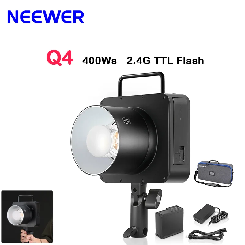 Flash 2026 Q4 400Ws 2.4G TTL c - Photography Using Lighting recensione e prezzo