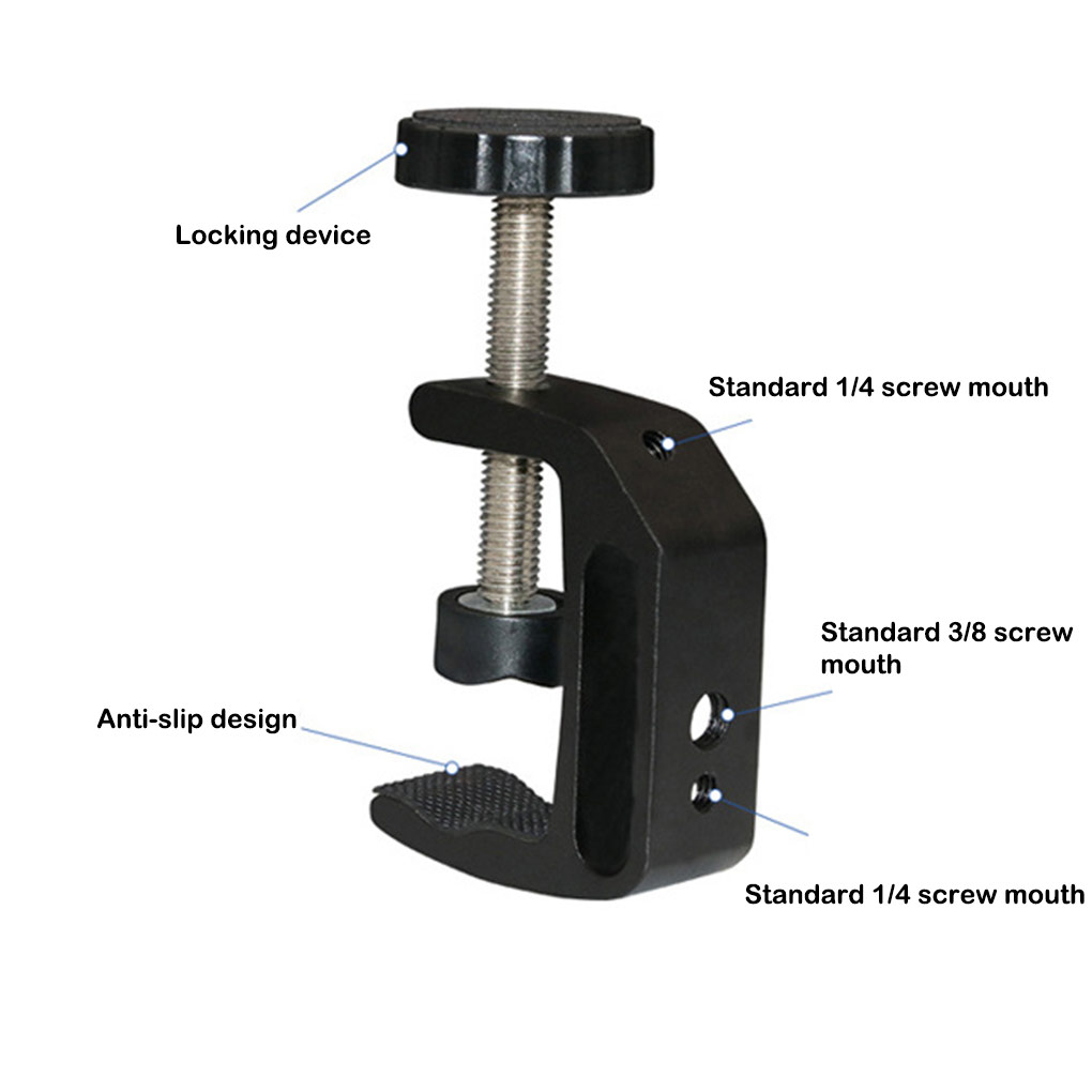 Morsetto a forma di C Lega di  - Photography Lighting Types recensione e prezzo