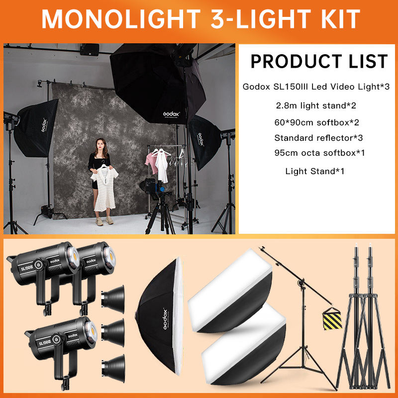 MSGODOX SL150W Kit di illumina - Photography Using Lighting recensione e prezzo