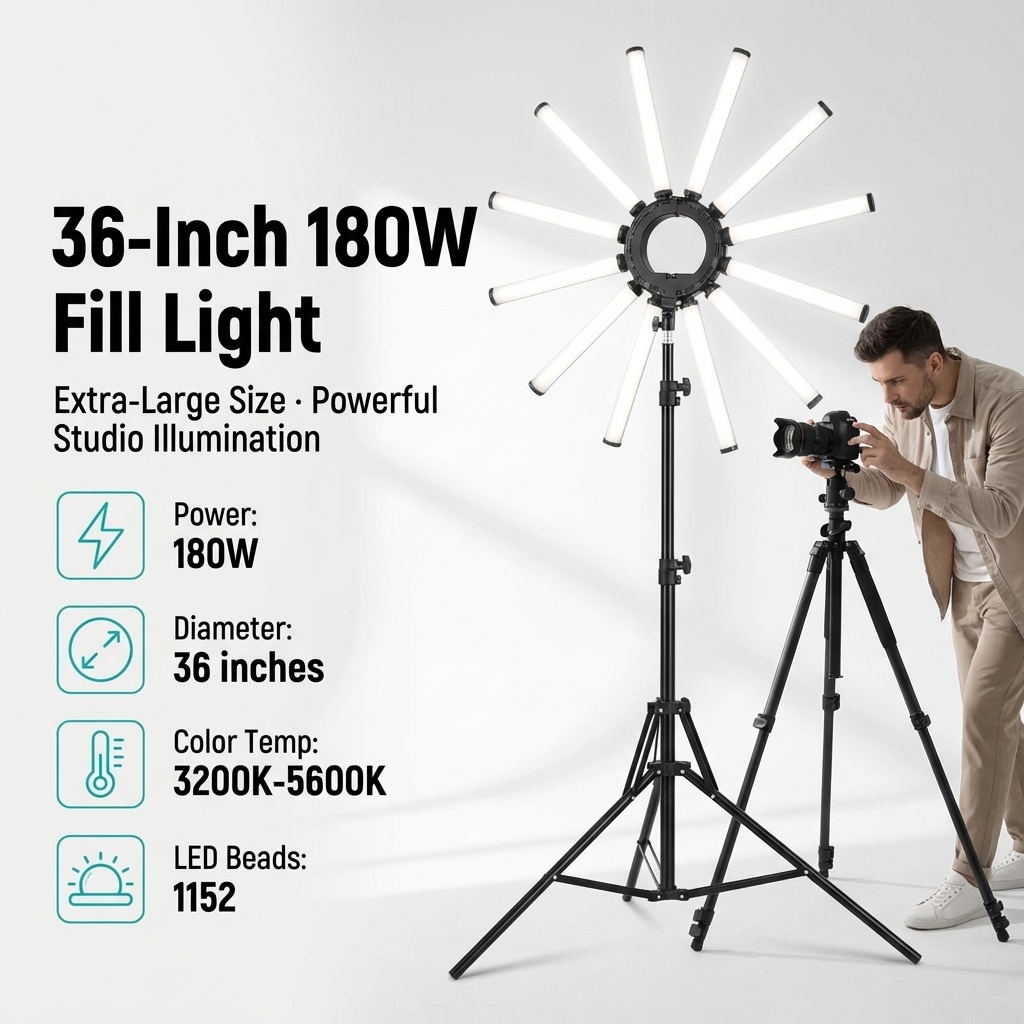 Kit di Illuminazione Fotografi - Photography Lighting Ring recensione e prezzo