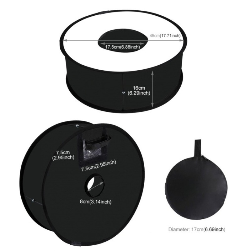 Softbox pieghevole da 45 cm co - Photography Lighting Types recensione e prezzo