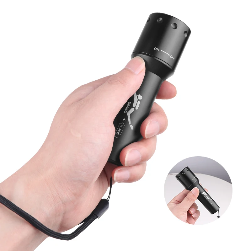 Nuova Torcia Subacquea LED T6  - Photography And Lighting recensione e prezzo