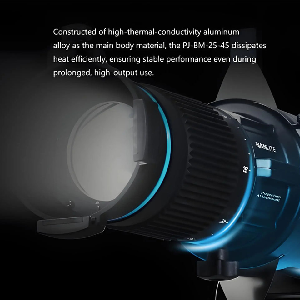 Nanlite PJ-BM-25-45 Accessorio - Fresnel Lens Attachment recensione e prezzo
